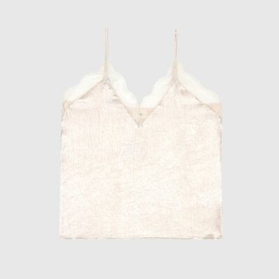 ADELOU nude tank top