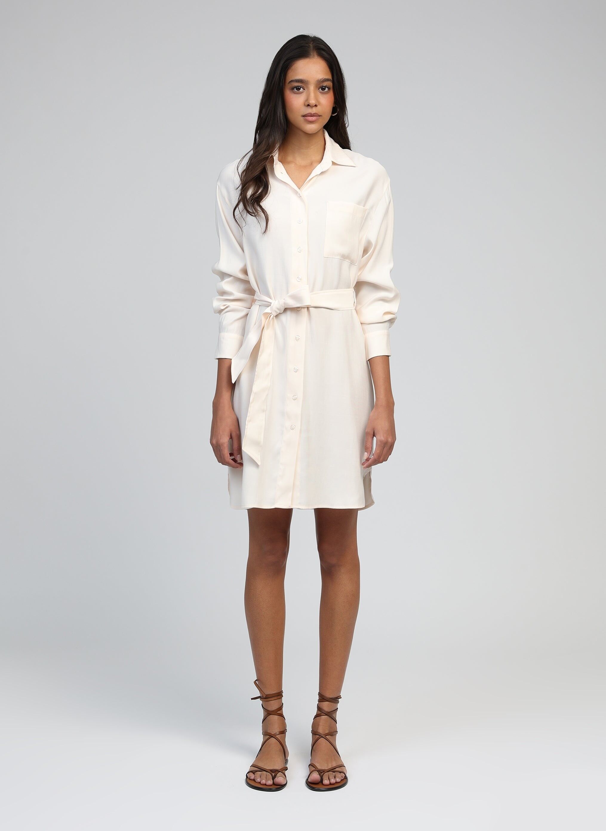 ABITO LUNGO MASATA ecru