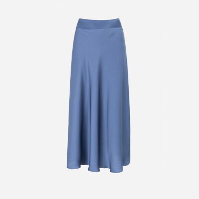 JANIALA indigo MIDI SKIRT