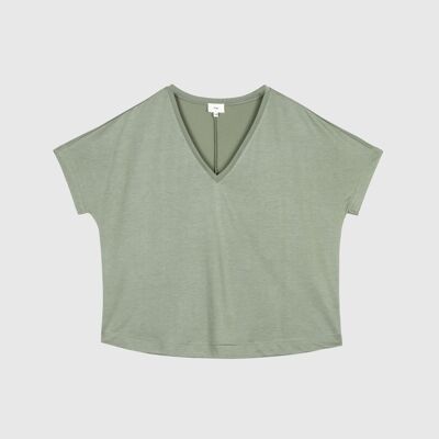 TAROBA khaki T-SHIRT