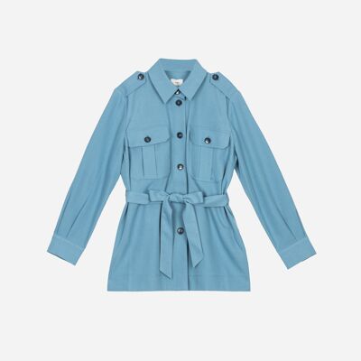ZOALICE sky blue jacket