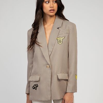 HARLEM plaid jacket