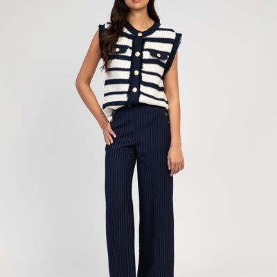 PONTIVY navy trousers
