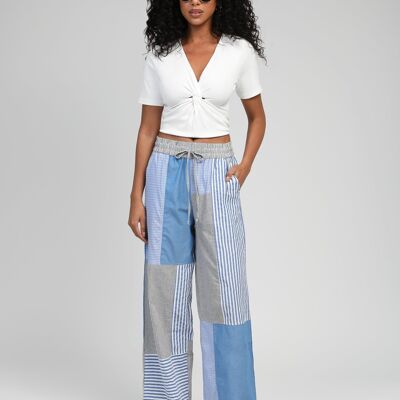 PANTALON RAISSA bleu