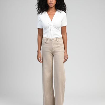 Beige Party Pants