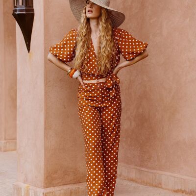 PHOEBEE palinto caramel TROUSERS