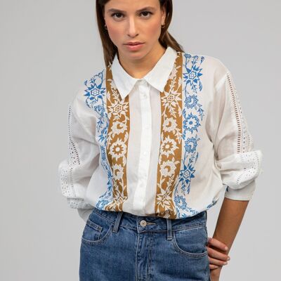 STANIA blue shirt