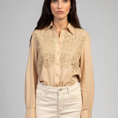 SOUNIA beige shirt