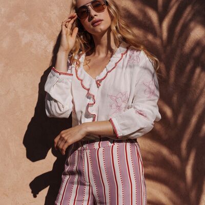SOUMILA ecru shirt