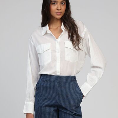 SOUMAYA white shirt