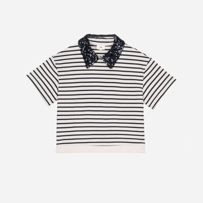 ASHANKARA navy sweatshirt