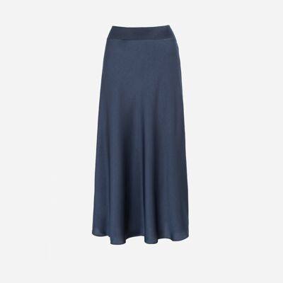 JANIALA navy MIDI SKIRT