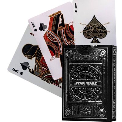 Minor Defect Star Wars Silver Dark Theory11 Playing Cards