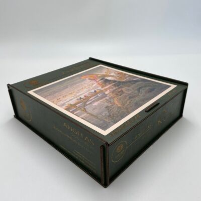 M.K. Čiurlionis Angel (Angelas) Wooden Puzzle L size (300 pieces) Fantasy Puzzles