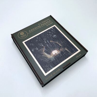 M.K. Čiurlionis Fairy Tale of the Kings (Karalių pasaka) Wooden Puzzle xL size (700 pieces) Fantasy Puzzles