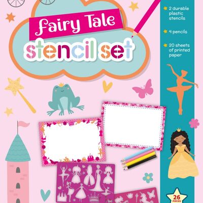 Stencils & Pencils Wallet - Fairy Tale