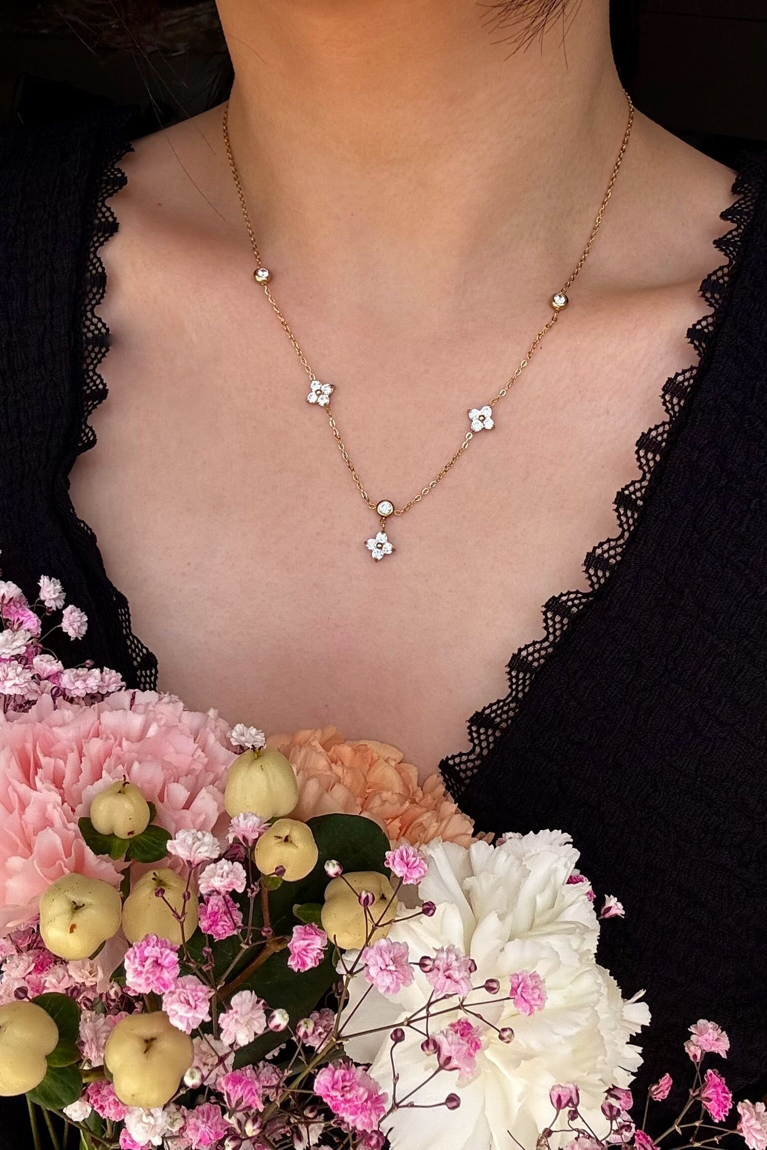 Collana in acciaio inossidabile 224AQ146