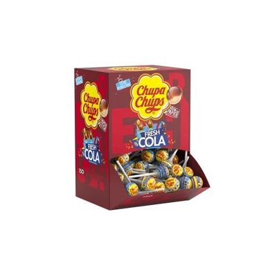 Tube of 150 Fresh Cola 1 lollipops.3Kg Chupa Chups
