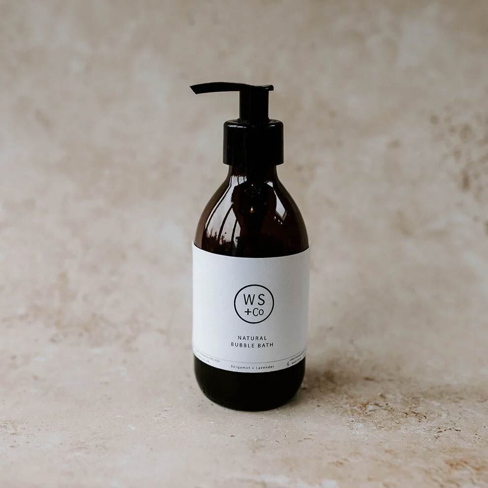 Baño de burbujas natural