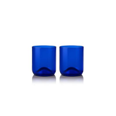 Short Tumbler 2-pack Bleu