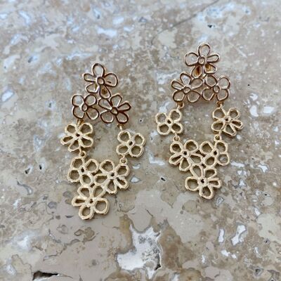 daisy earrings