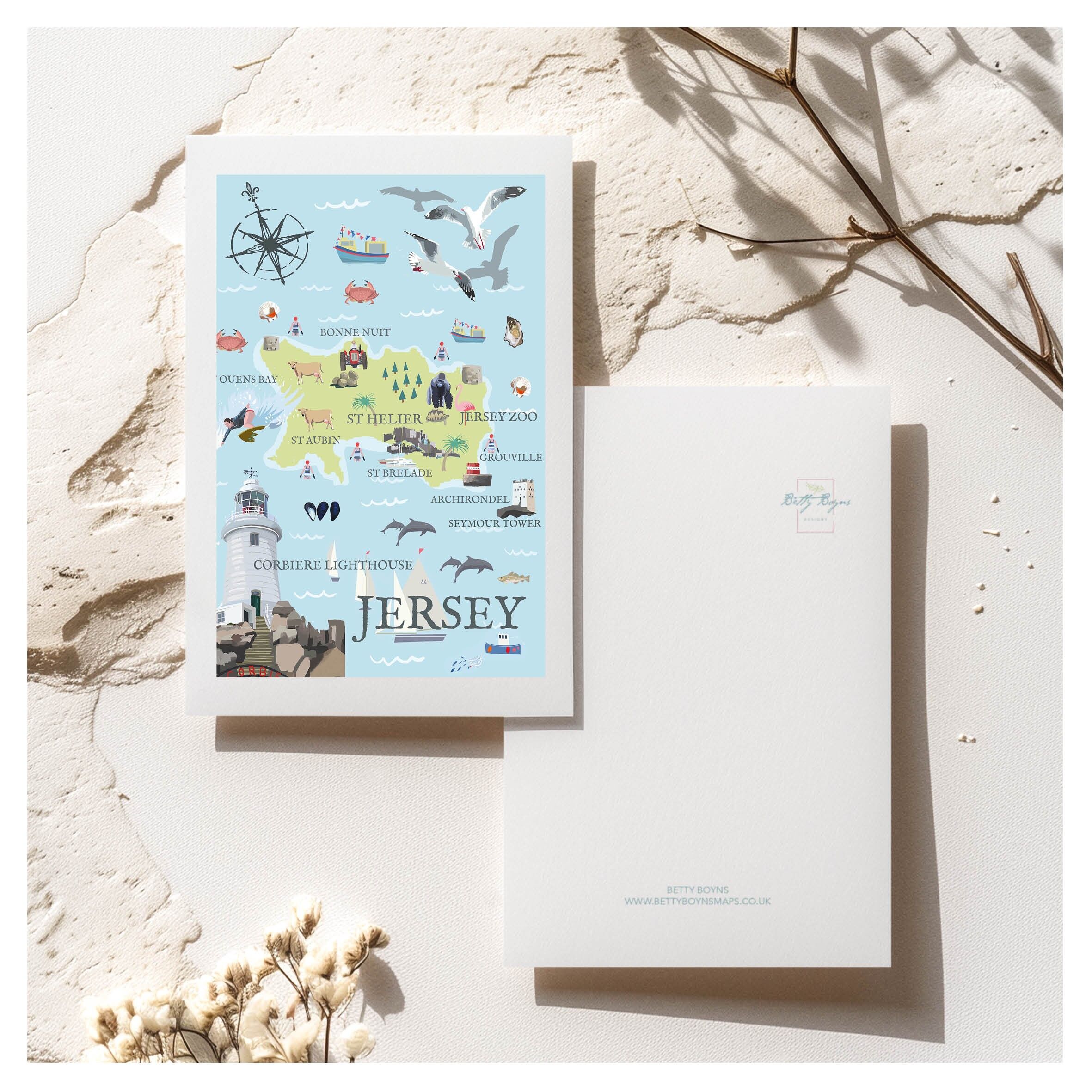 CARTOLINA DEL JERSEY