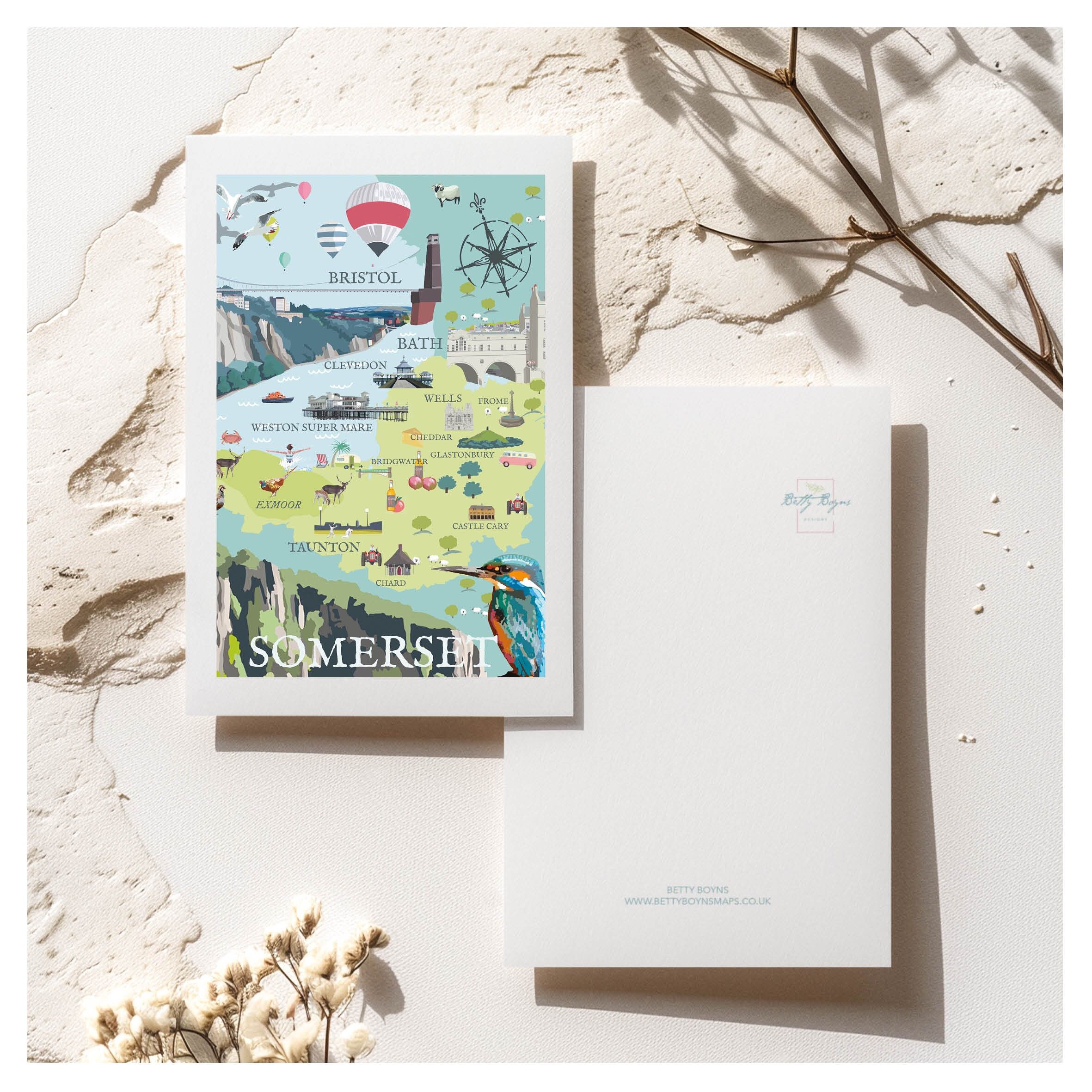 CARTOLINA DEL SOMERSET