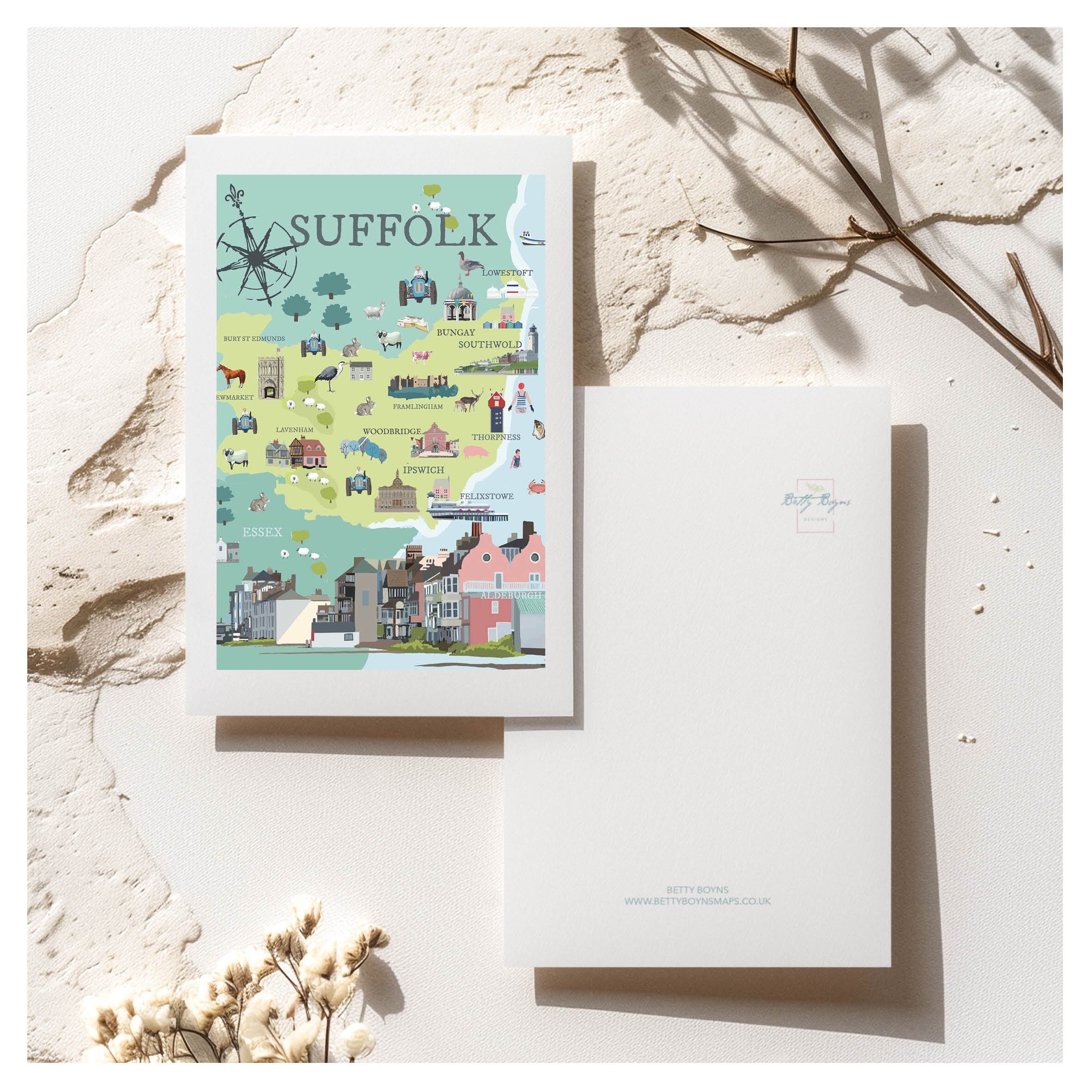 CARTOLINA DEL SUFFOLK