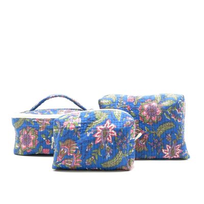 Astuccio indiano in cotone trapuntato