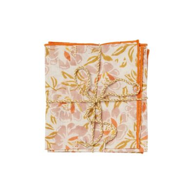 Set of 2 Napkins - Petunia Rose