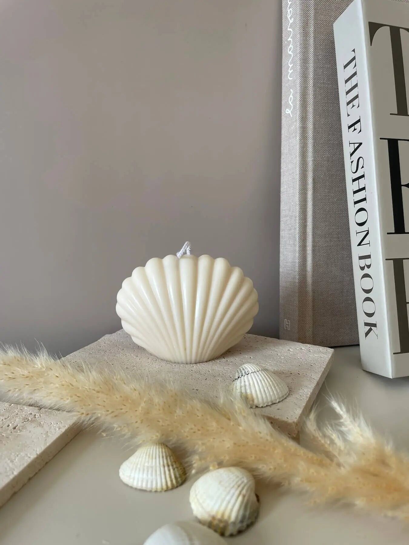 Shell - decorative candle