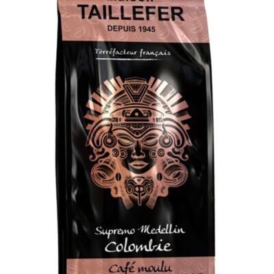 Prestige Colombia Supremo Medellin Ground Coffee 225g - Maison Taillefer