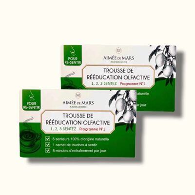 1,2,3 Smell - duo olfactory rehabilitation programs