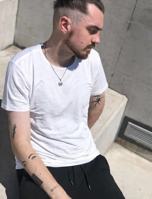 Linen premium t-shirt - white Off White