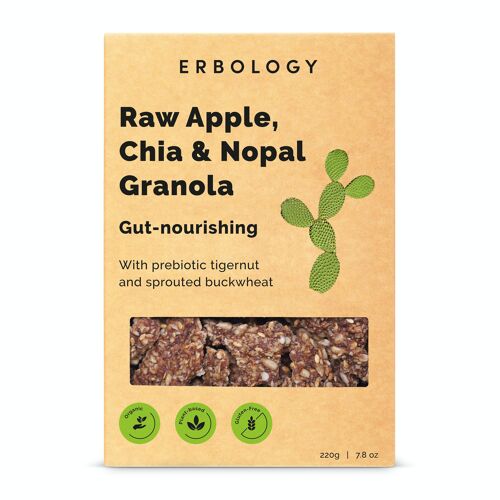Organic Tigernut Granola with Apple, Chia & Nopal