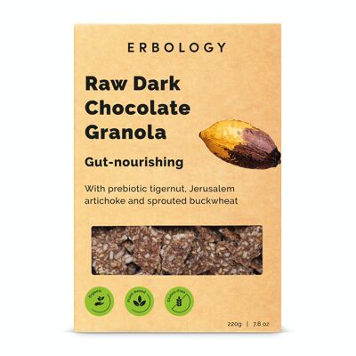 Granola de souchet biologique au chocolat noir