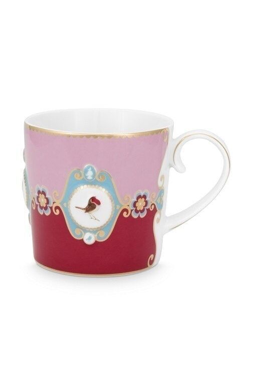 Tazza piccola Love Birds Rosso/Rosa - 150ml - PIP STUDIO