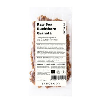 Snack granola biologique aux noix tigrées et à l'argousier 1