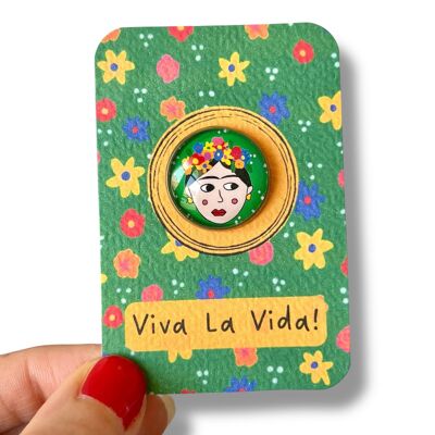 Frida Kahlo Pin