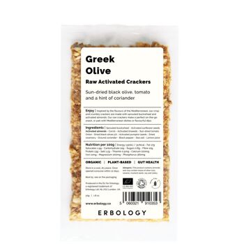 Snacks aux olives grecques biologiques 1