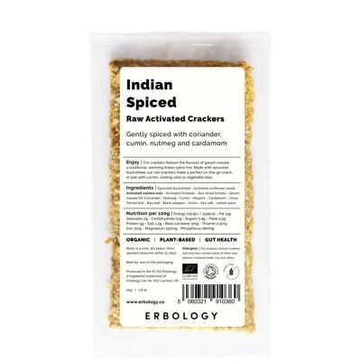 Snacks especiados indios orgánicos