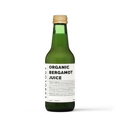 Jugo de bergamota orgánico