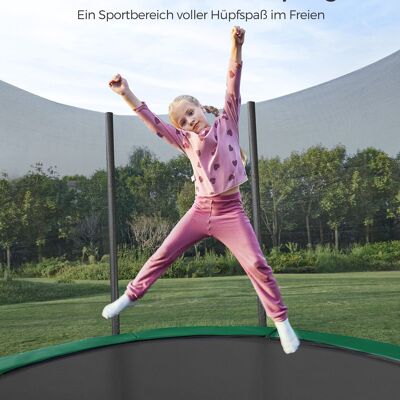 Garden trampoline Ø 427 cm with safety net