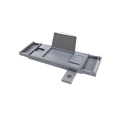 Bath board bamboo grey