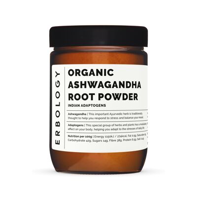 Polvo de Ashwagandha orgánico