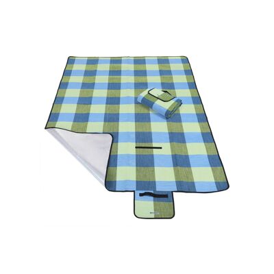 Coperta da picnic isolante Blu-Verde XL