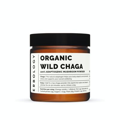 Organic Wild Chaga Mushroom Powder