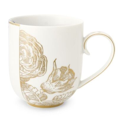 Large Royal White mug - 35cl