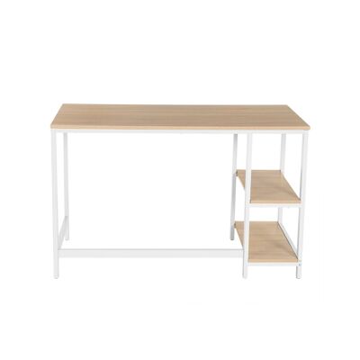 Simple desk white-natural