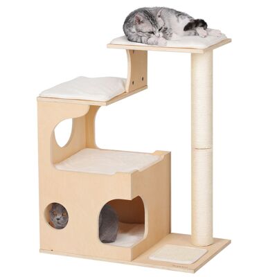 Scratching post 88 cm with removable cushions